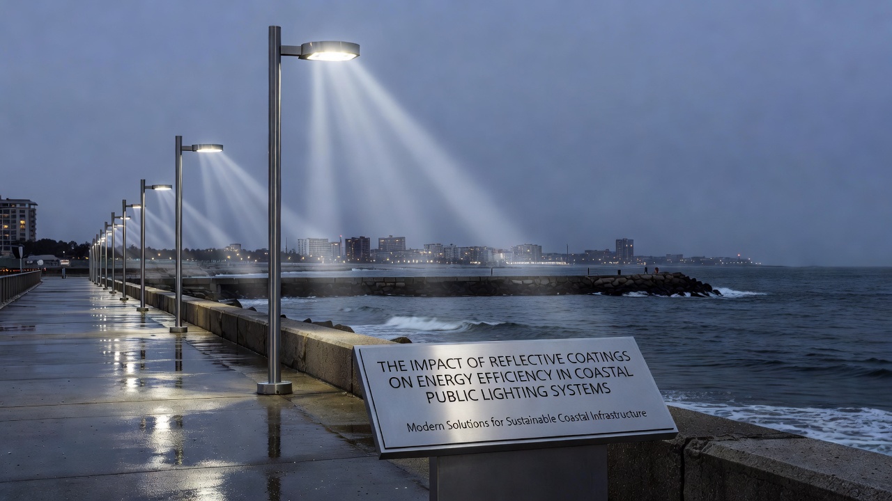 The Impact of Reflective Coatings on Energy Efficiency in Coastal Public Lighting Systems